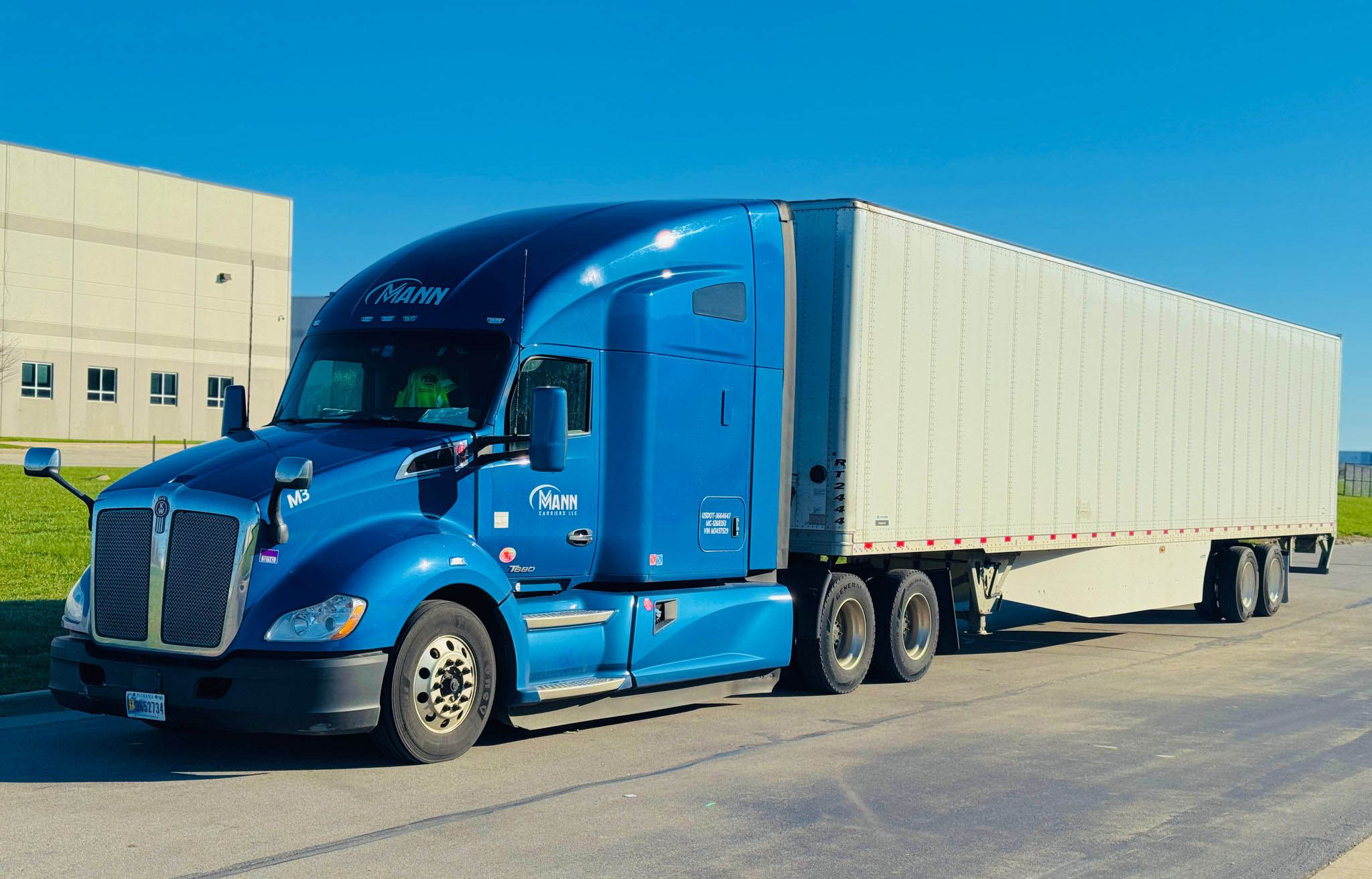 Mann Carriers truck poised to lead global logistics with strength and ambition
